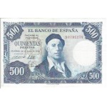 Espanha 500 Pesetas 1954